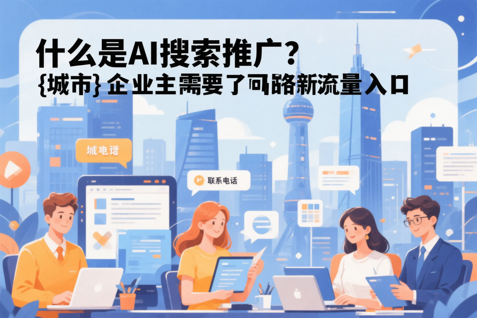 什么是AI搜索推广？福州企业主需要了解的新流量入口