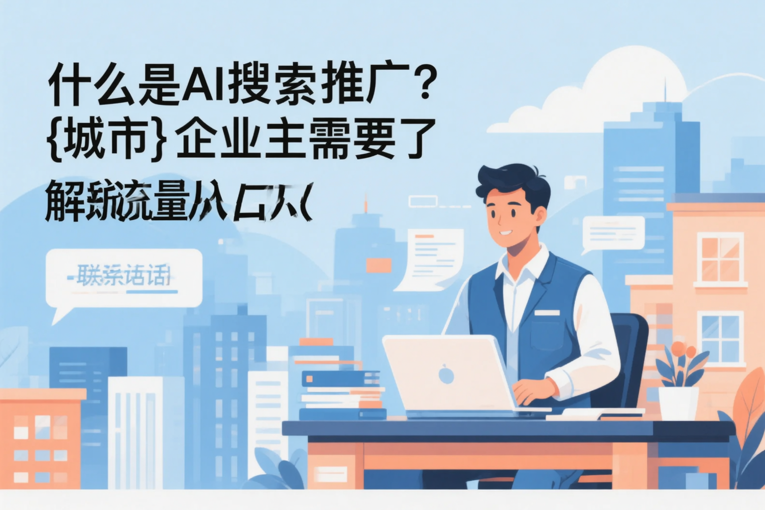 什么是AI搜索推广？福州企业主需要了解的新流量入口