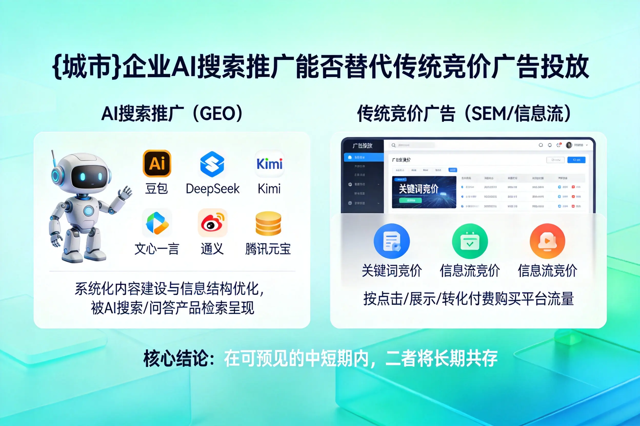 福州企业AI搜索推广能否替代传统竞价广告投放