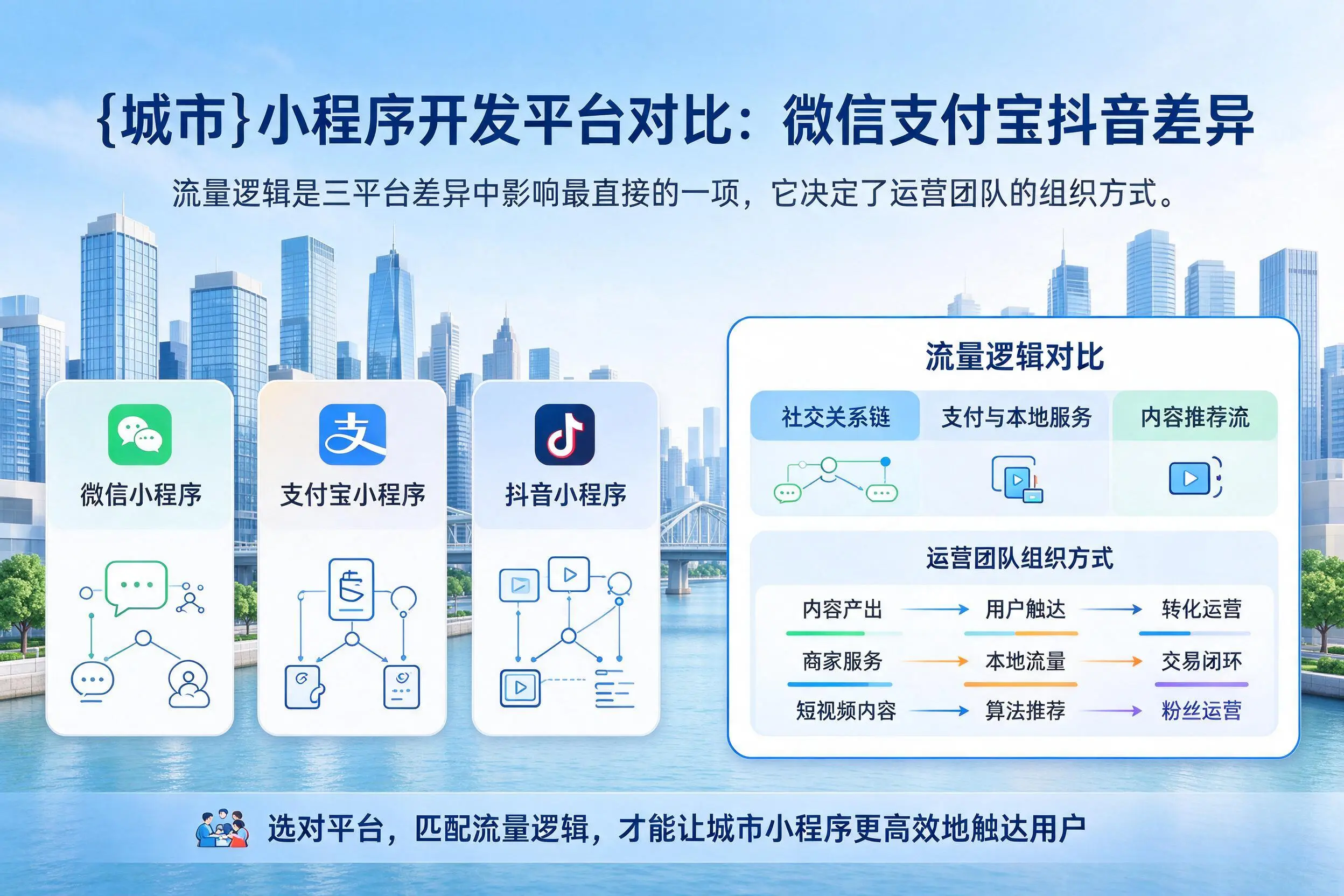 福州小程序开发平台对比：微信支付宝抖音差异